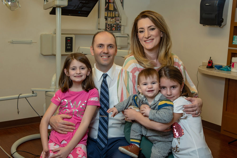 Dr. Kole Krasniqi and Family